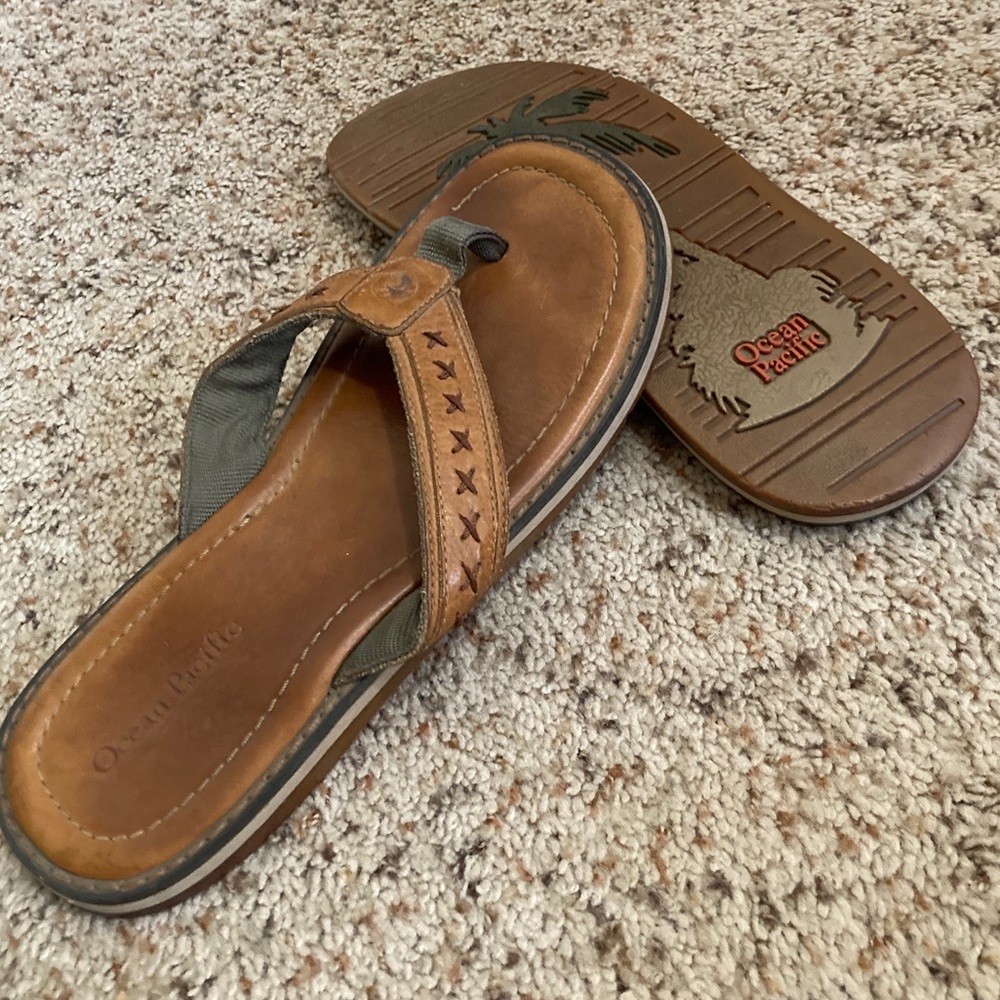 Ocean Pacific mens flip flops